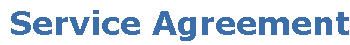 Service Agreement